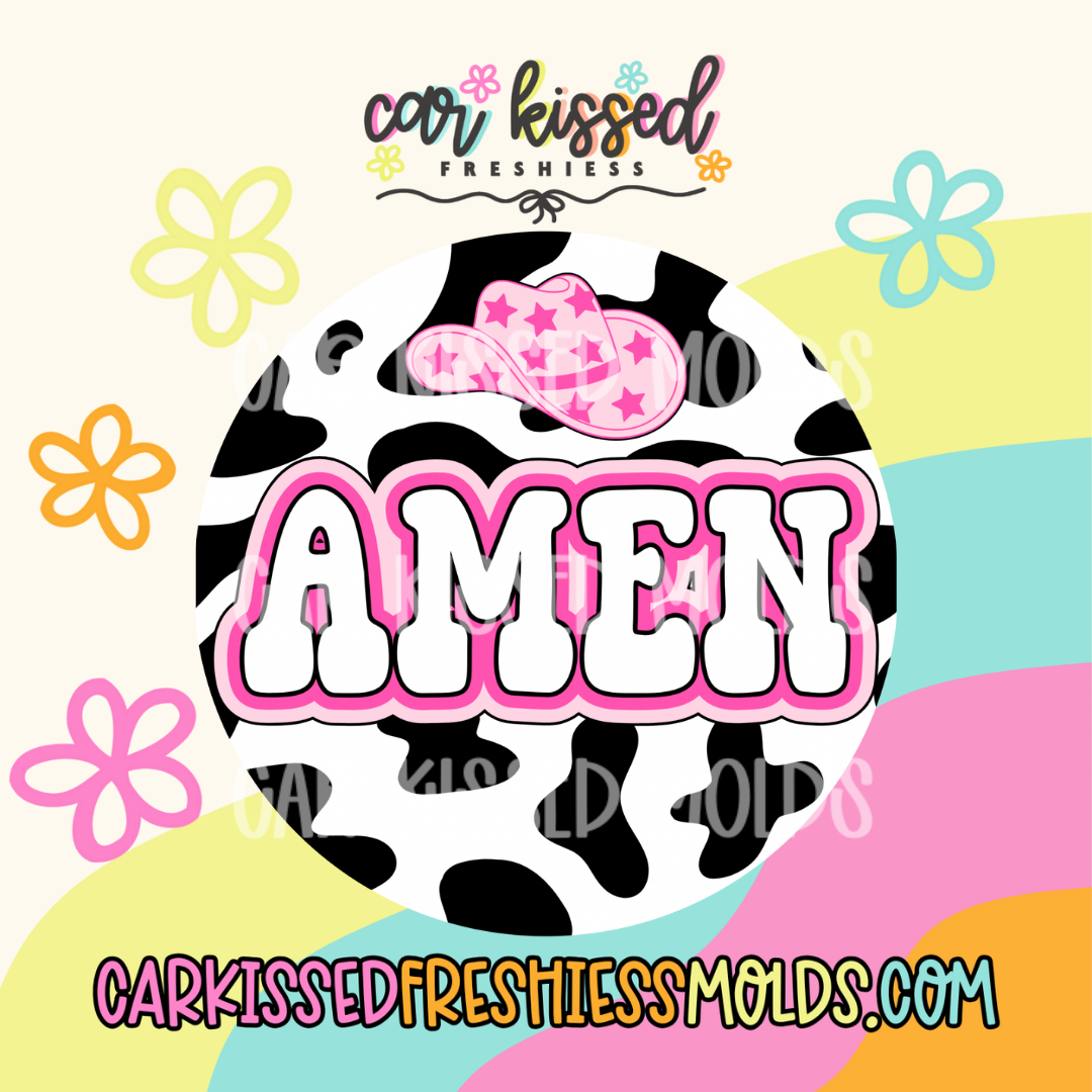 Western Amen Cardstock