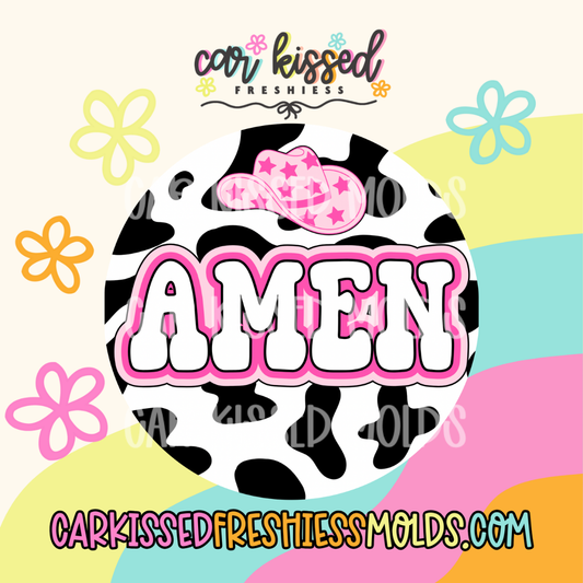 Western Amen Cardstock