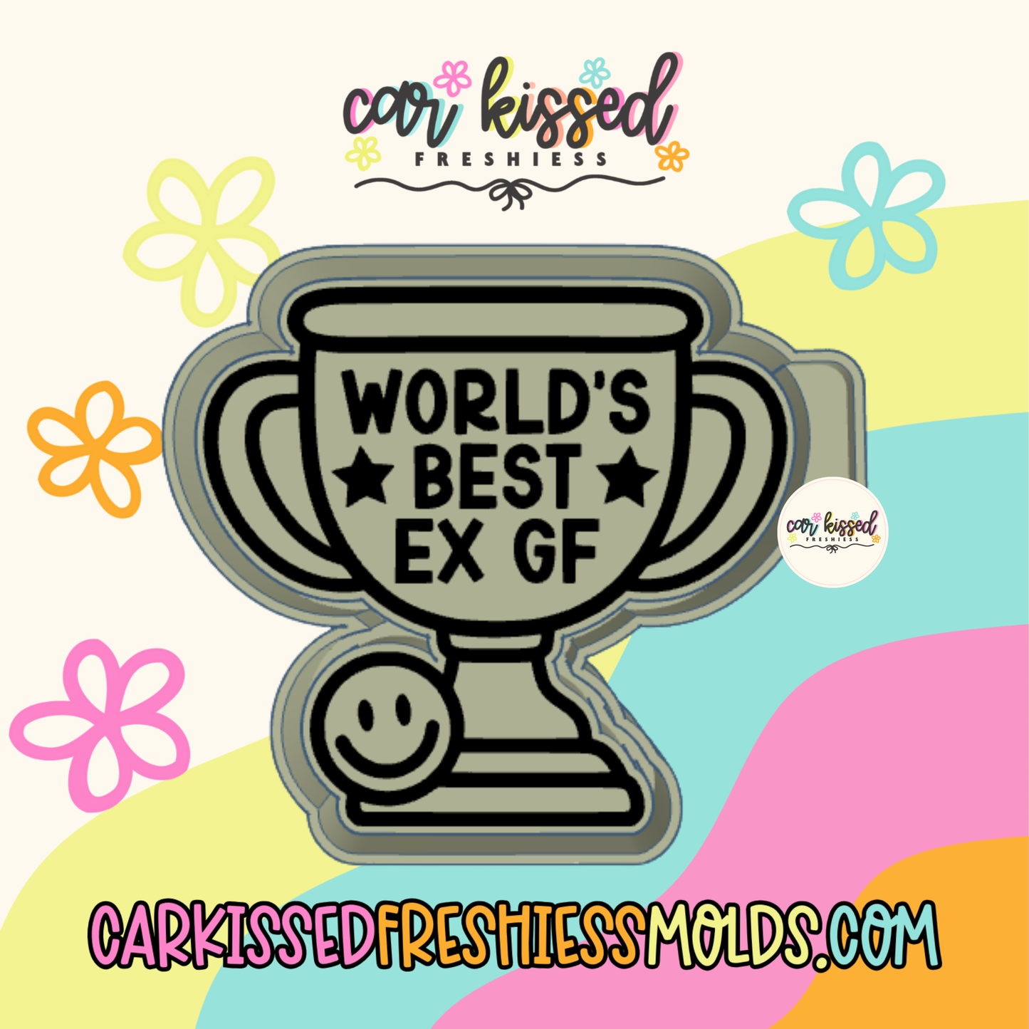 Worlds Best Ex Gf Trophy Silicone Mold