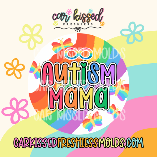 Exclusive Autism Mama Infinity Cardstock