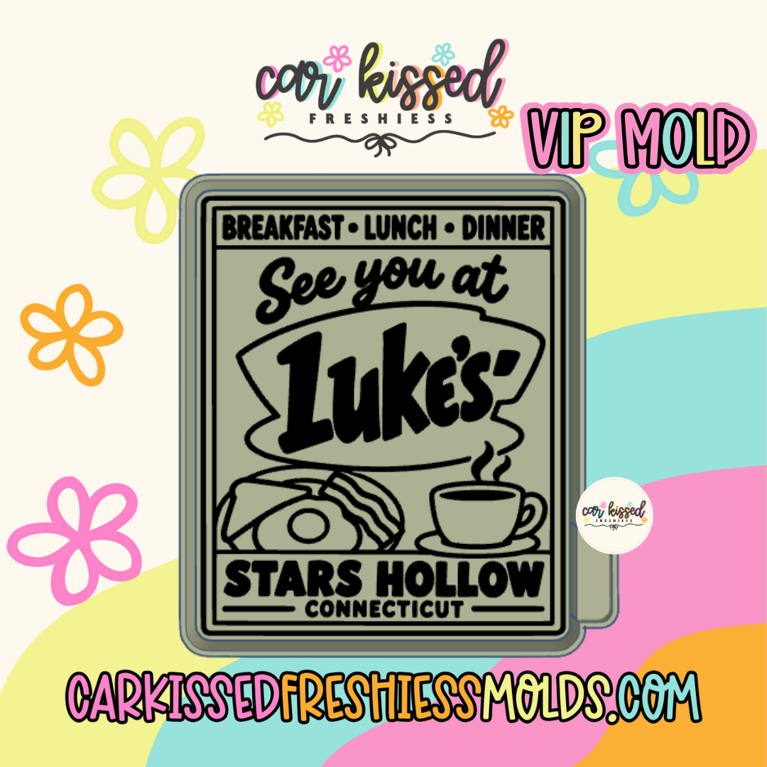 Luke’s Diner Menu Silicone Mold