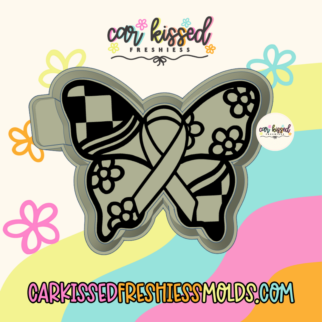 Ribbon Butterfly Silicone Mold