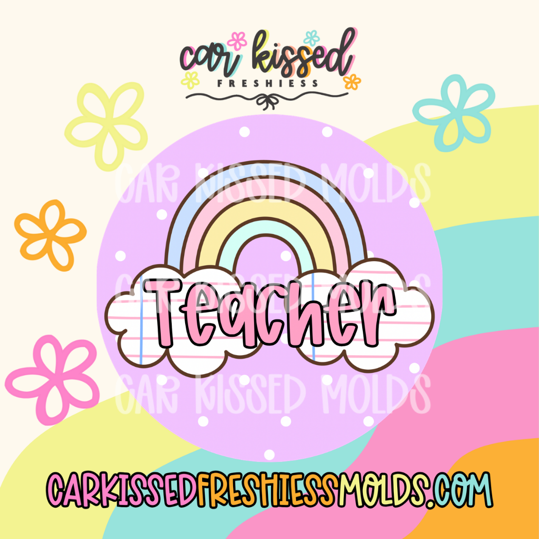 Teacher Rainbow Cardstock