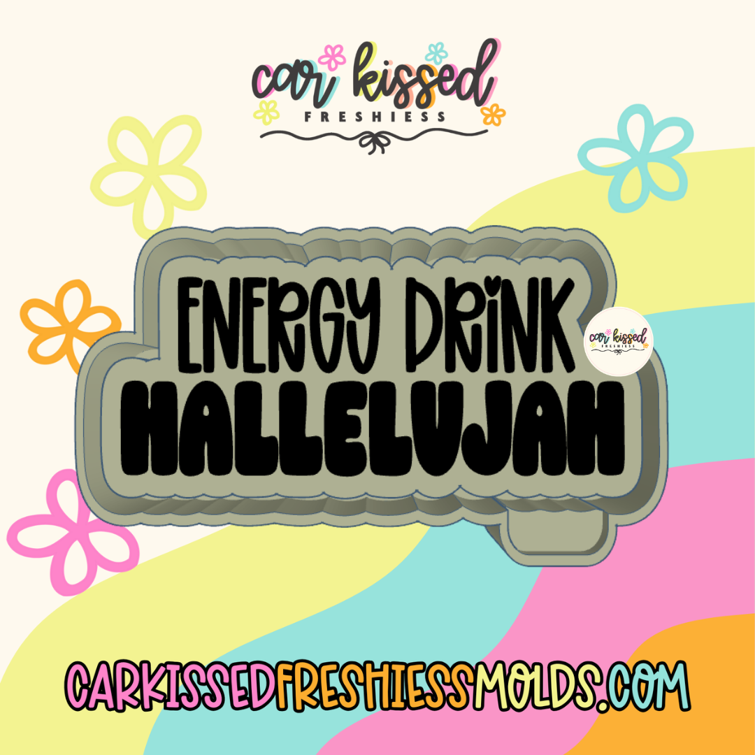 Energy Drink Hallelujah Silicone Mold