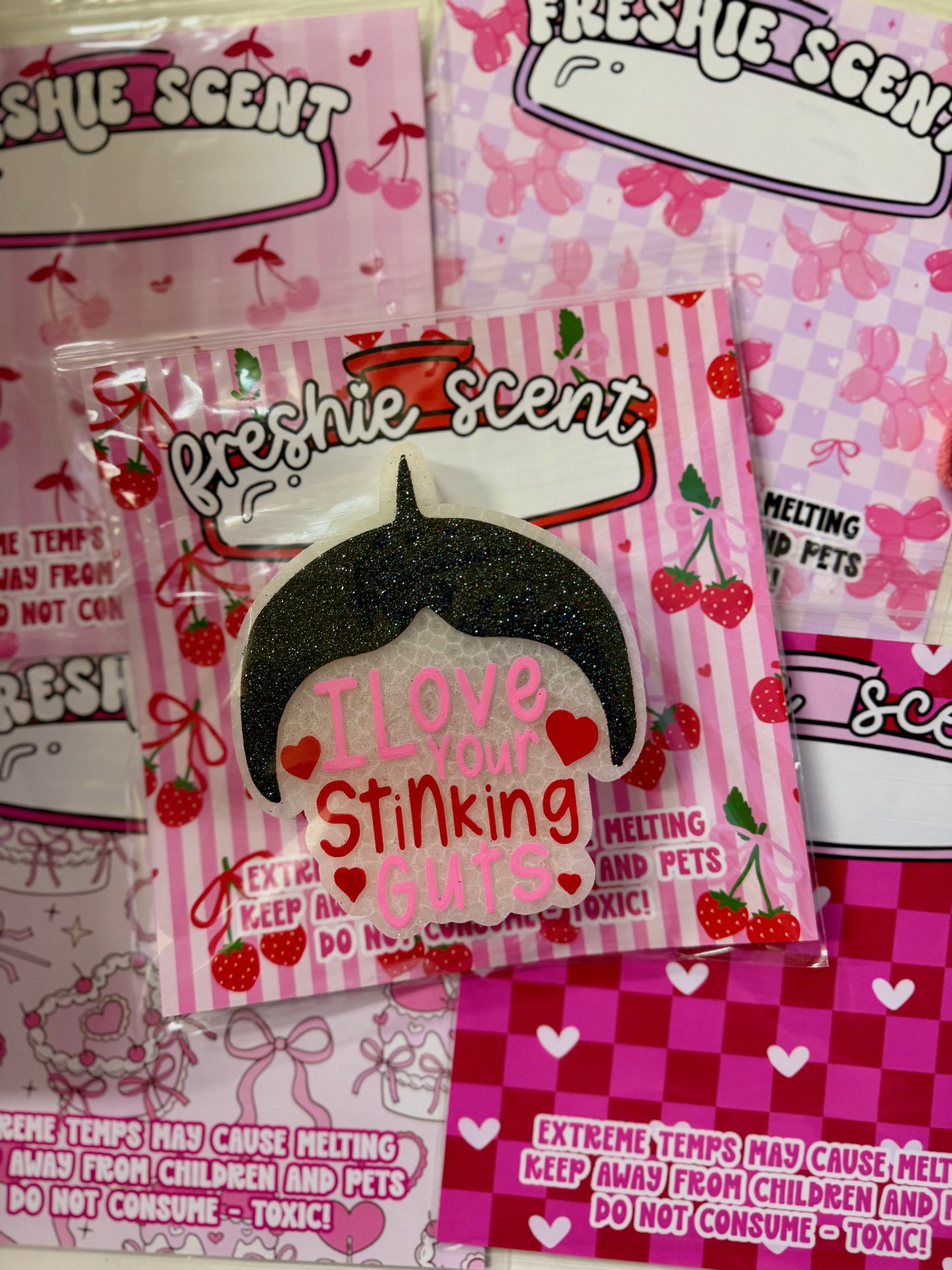 Freshie Bag Cardstock Inserts