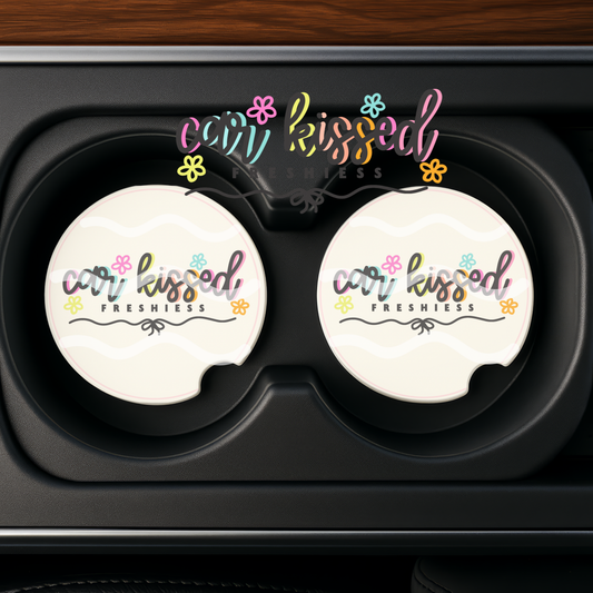 Personal Logo Car Coaster Set