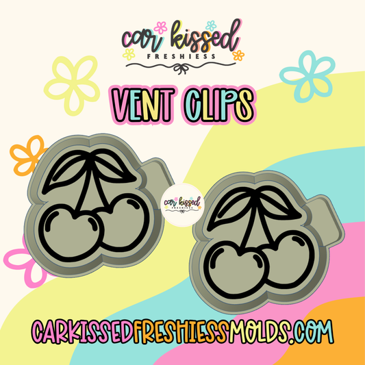 Cherry Vents Set Of Two Silicone Mold