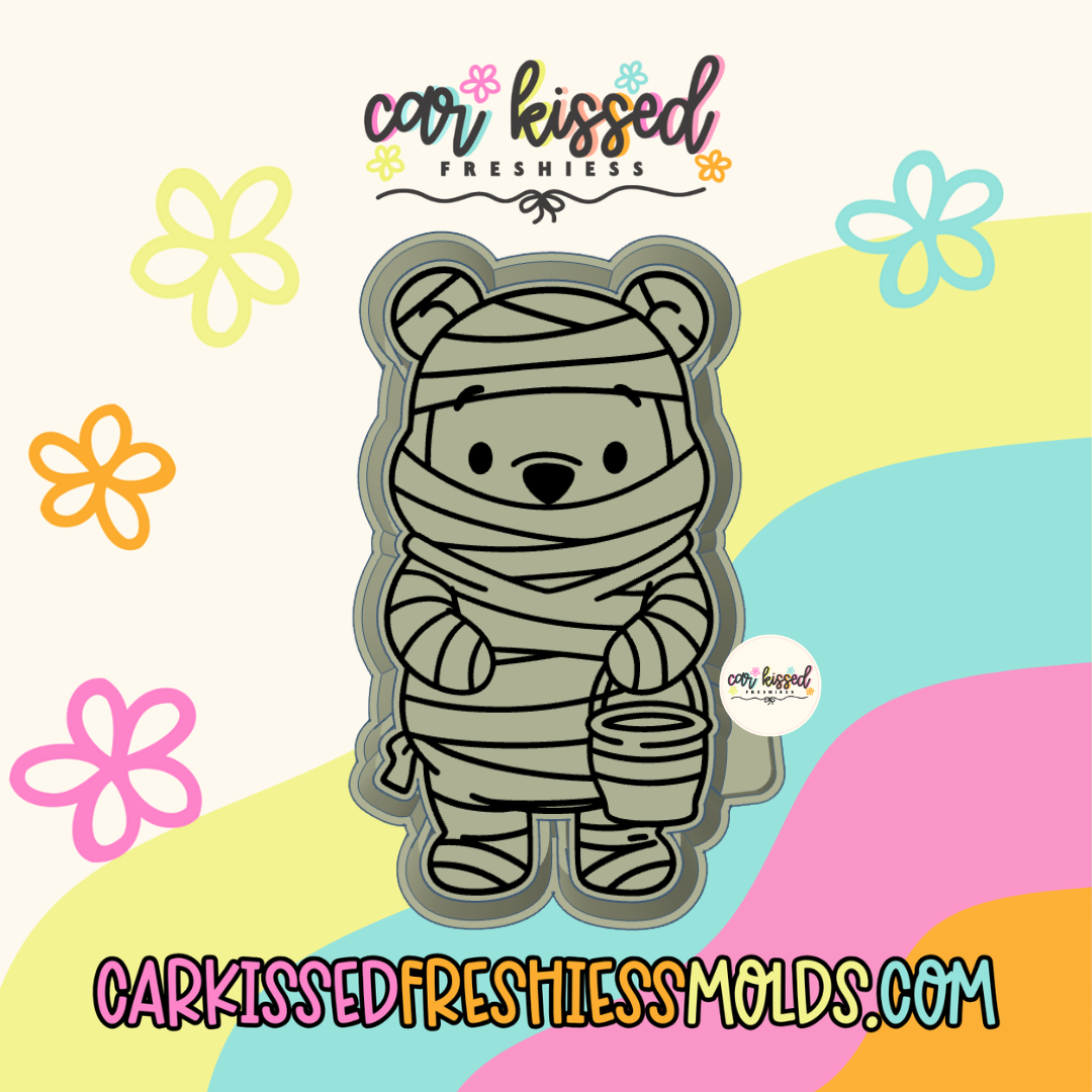 Mummy Bear Silicone Mold
