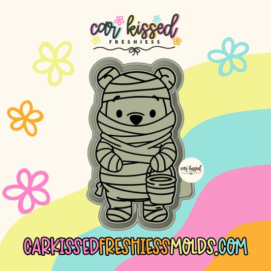 Mummy Bear Silicone Mold