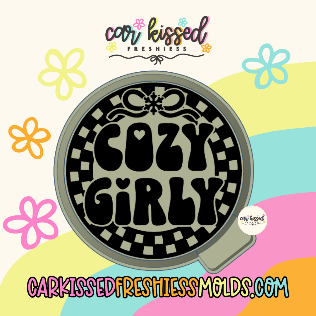 Cozy Girly Round Silicone Mold