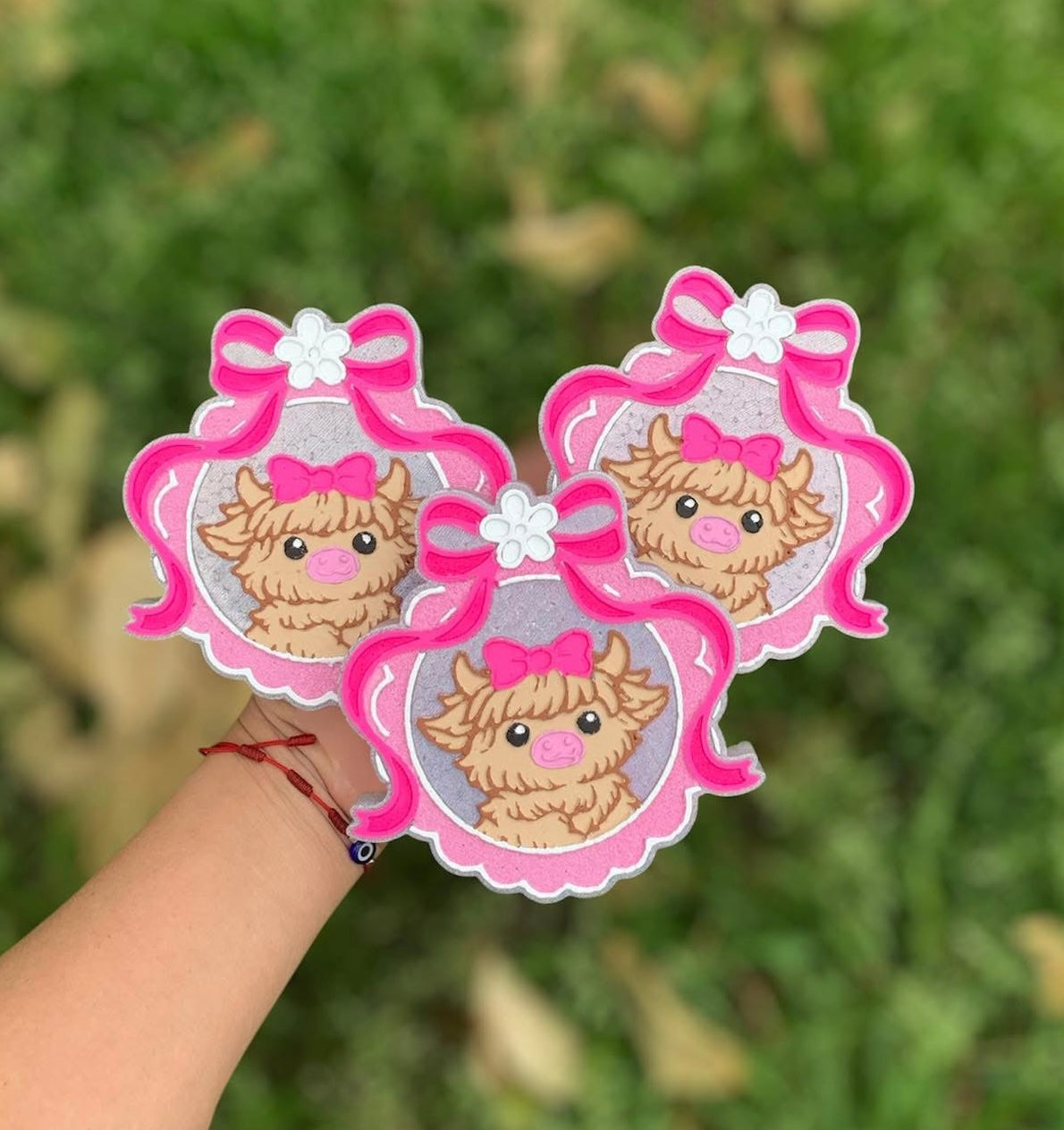 Highland Cow Frame Silicone Mold