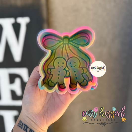 Gingerbread Couple Cherry Silicone Mold