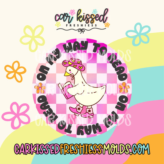 OMW To Read Goose Cardstock