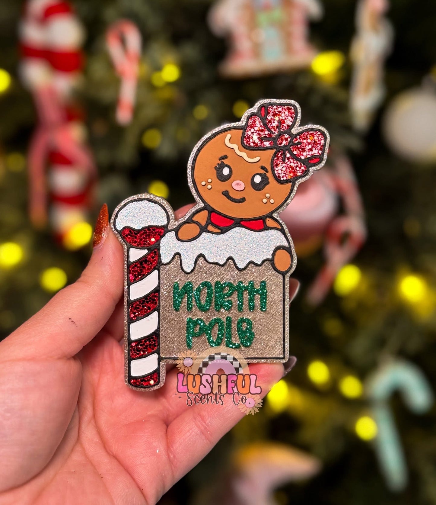 North Pole Gingy Silicone Mold
