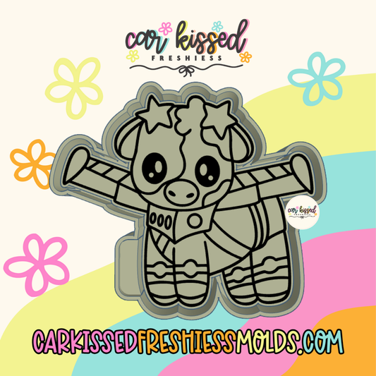 Space Cow Silicone Mold