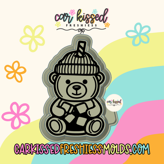 Bear Coffee Style 3 Silicone Mold