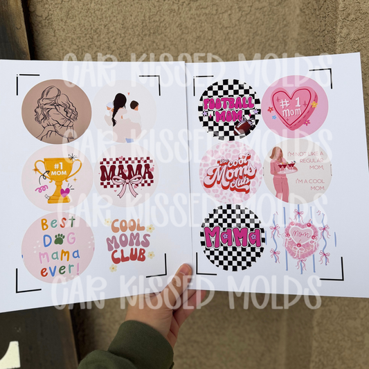 Mom Themed Cardstock Pack