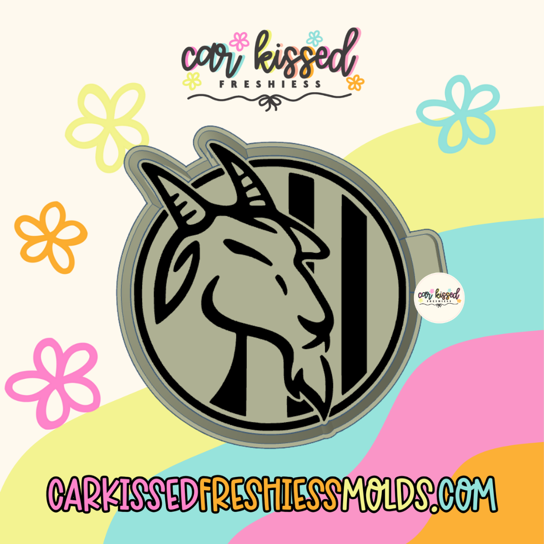 Goat Mascot Soccer Silicone Mold