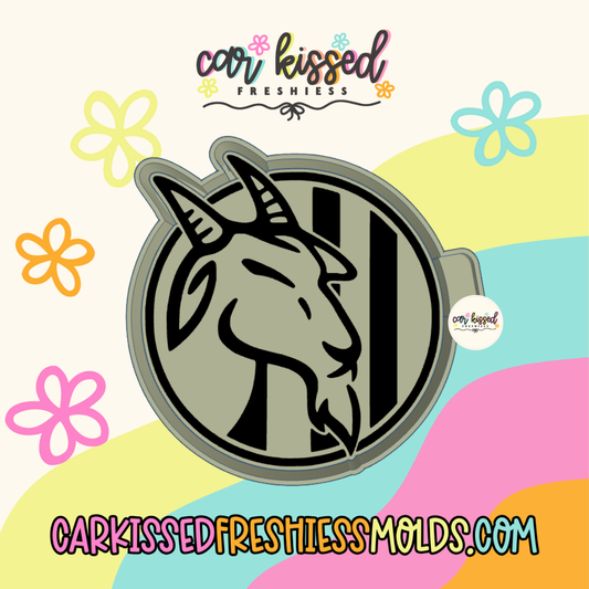 Goat Mascot Soccer Silicone Mold