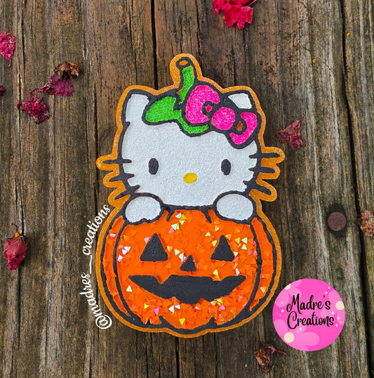 Kitty Pumpkin Silicone Mold