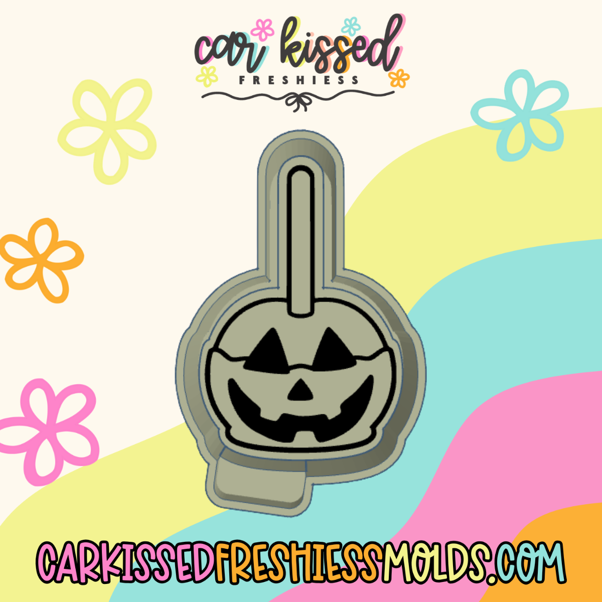Jack-O-Lantern Candy Apple Silicone Mold