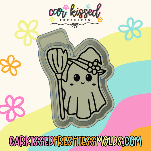 Witchy Ghost Silicone Mold
