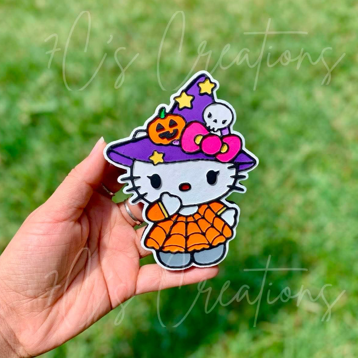 Witch Kitty Silicone Mold
