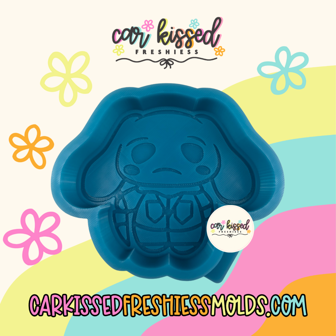 Michael Kitty Friend Silicone Mold