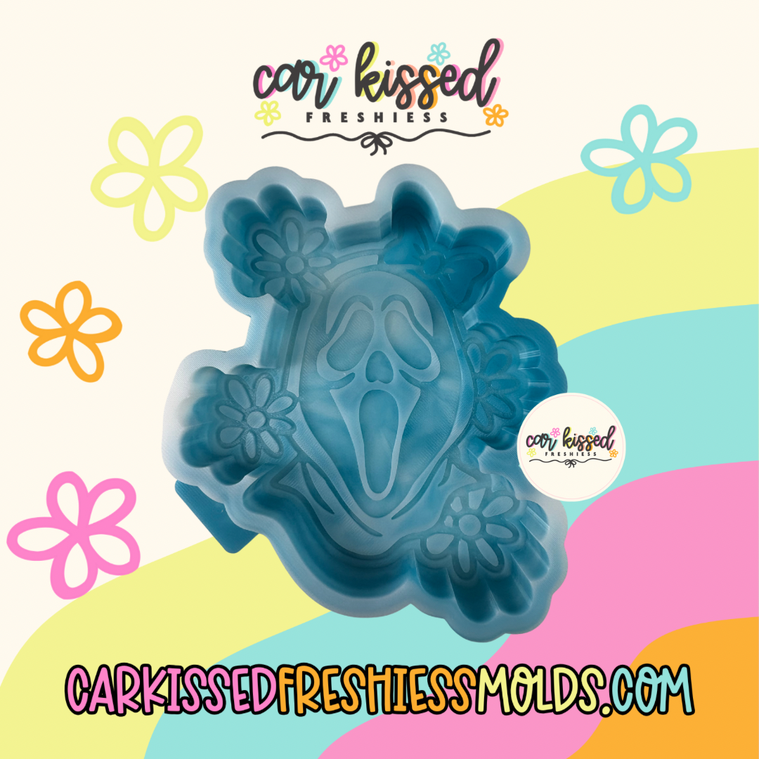White Mask Silicone Mold