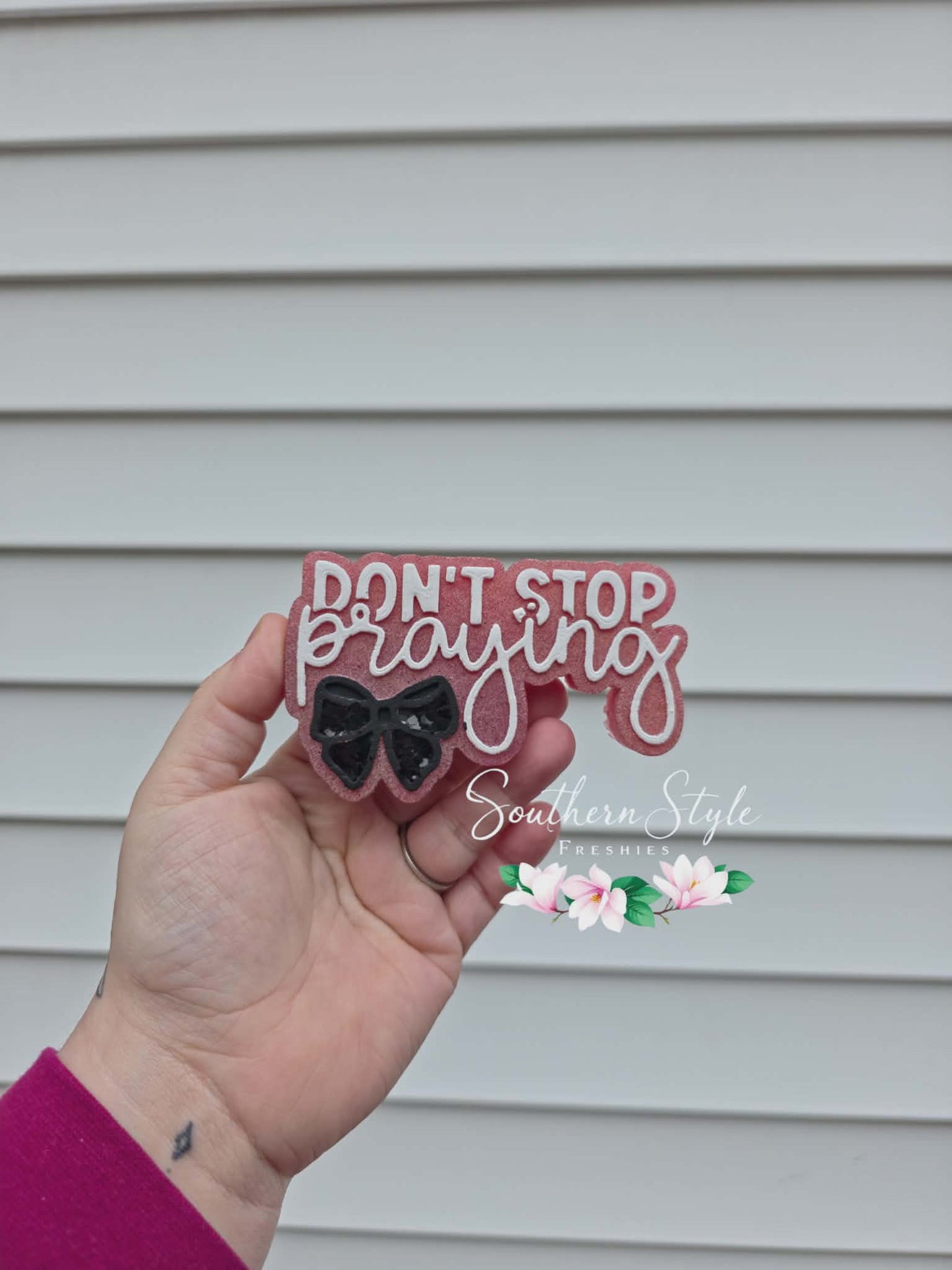 Don't Stop Praying Silicone Mold