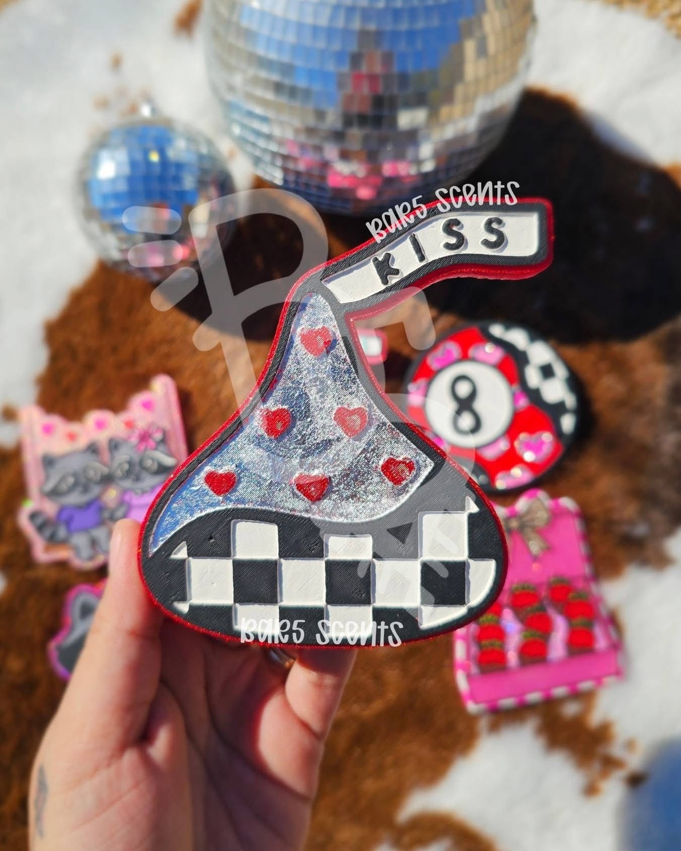 Kiss Chocolate Silicone Mold