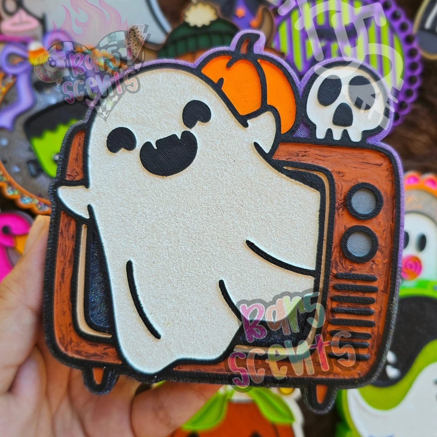 Ghost TV Silicone Mold