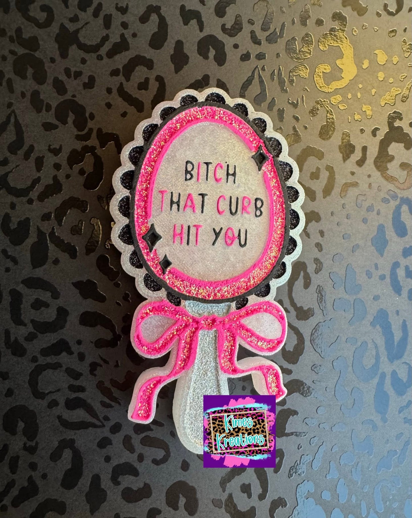 That Curb Hit You Mirror Silicone Mold