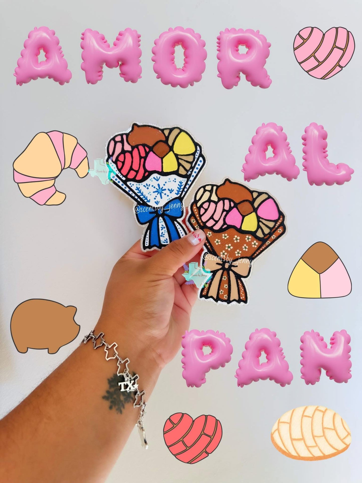 Pan Dulce Bouquet Silicone Mold