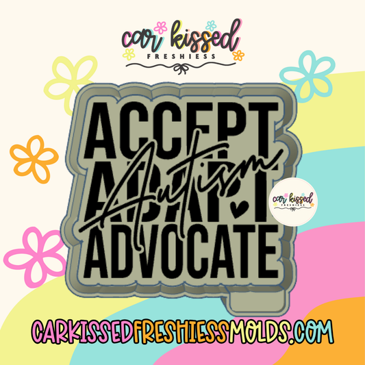 Autism Advocate Silicone Mold