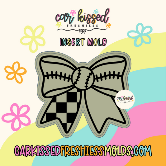 Baseball/Basketball Bow Insert Silicone Mold