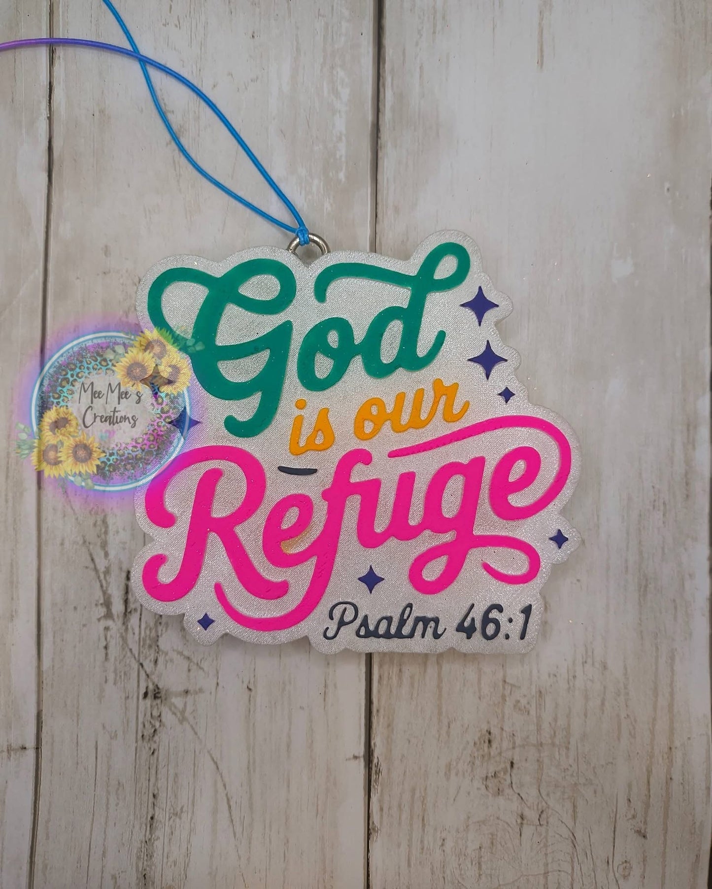 God Is Our Refuge Silicone Mold