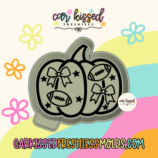 Football Pumpkin Silicone Mold