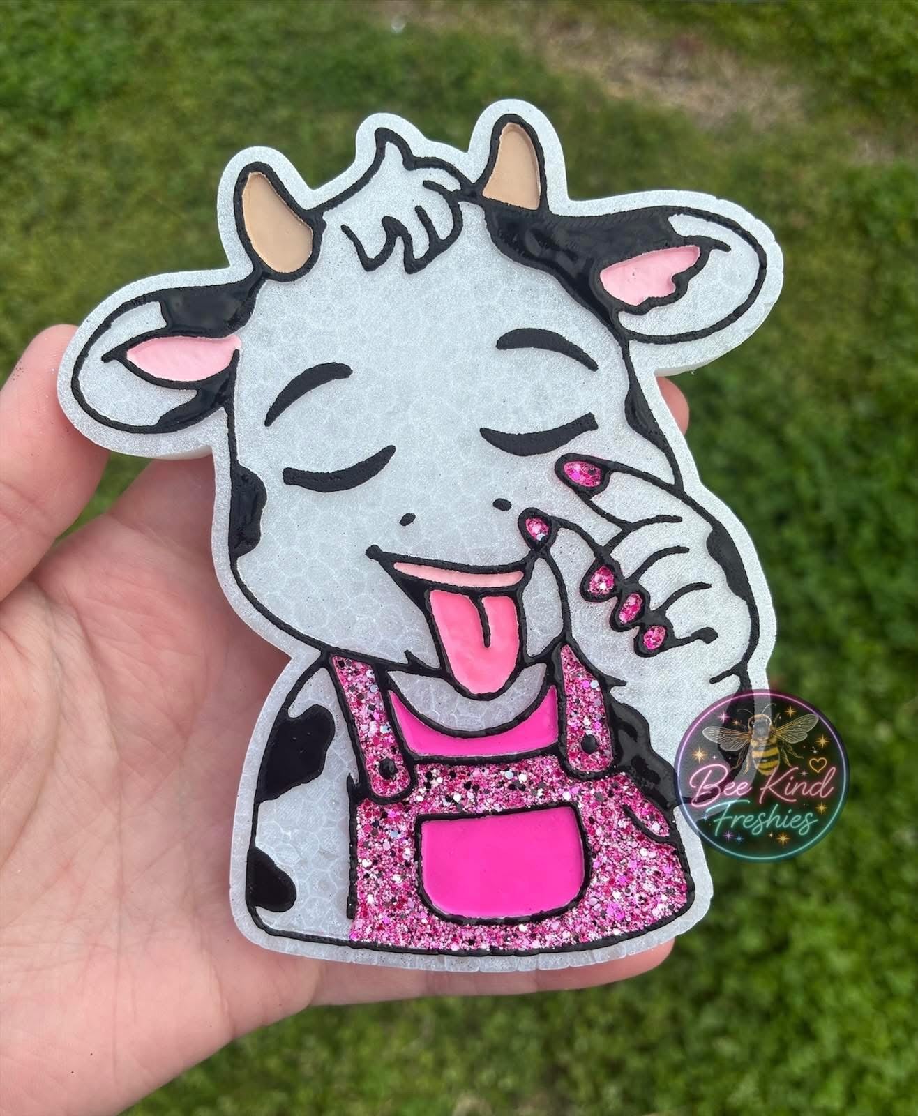 Clock It Cow Silicone Mold