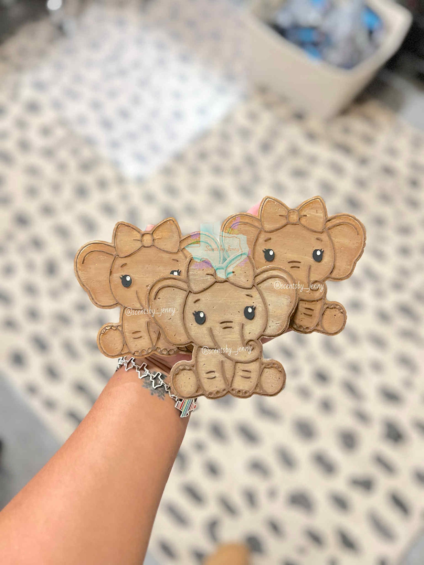 Baby Elephant Silicone Mold