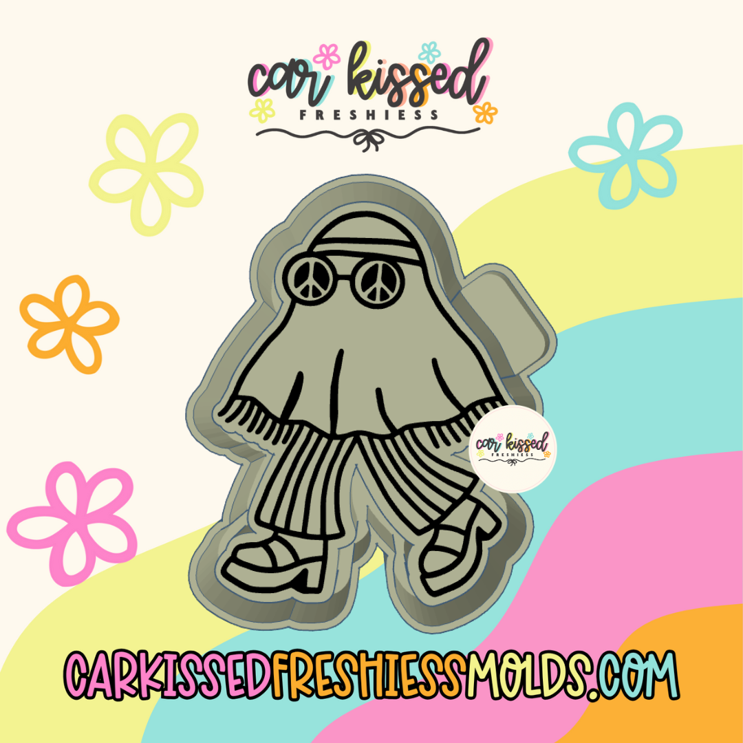 Hippie Ghost Silicone Mold
