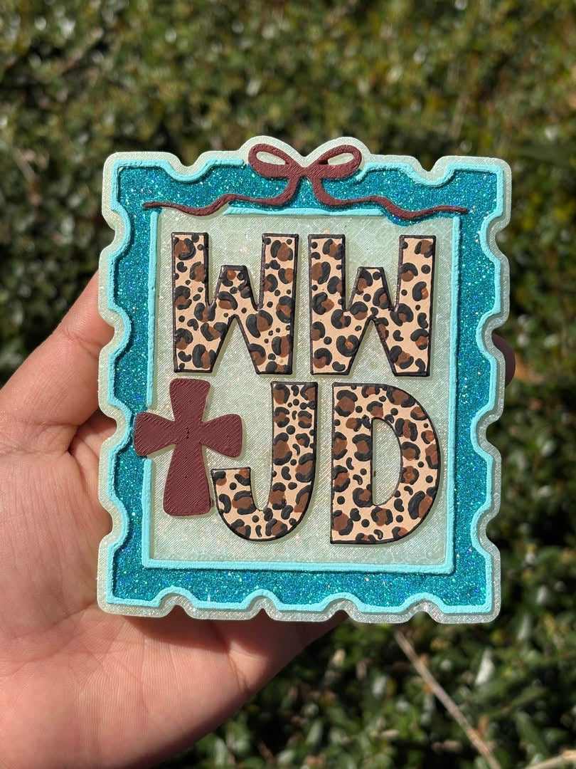 WWJD Stamp Silicone Mold