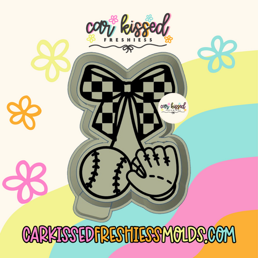 Baseball Glove Cherries Silicone Mold