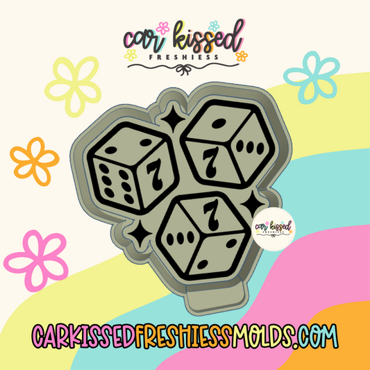 Lucky Dice Silicone Mold