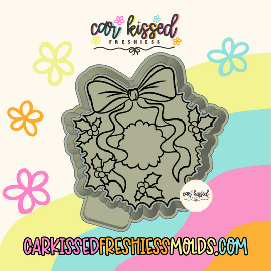 Holly Wreath Silicone Mold