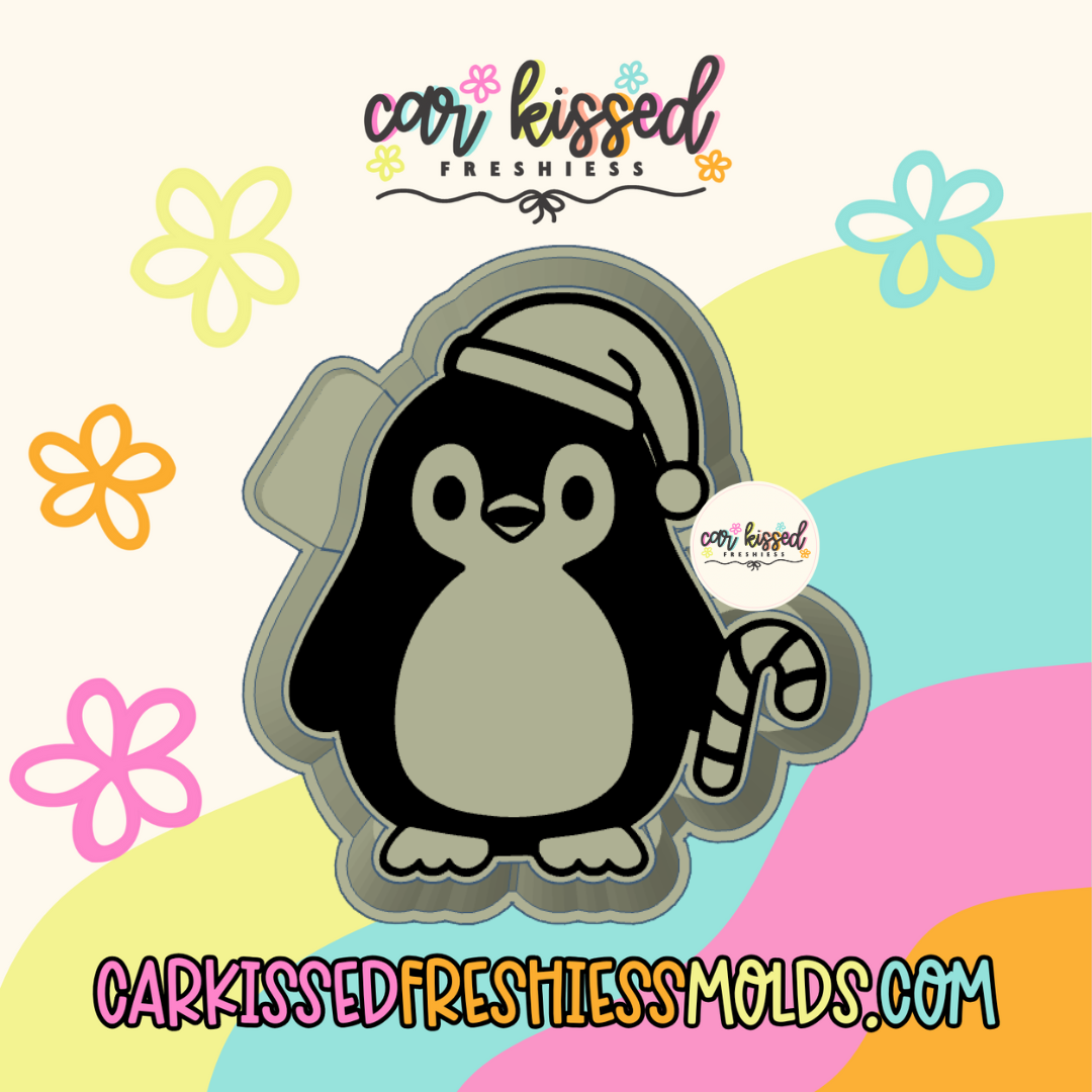 Santa Penguin Silicone Mold