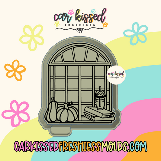 Autumn Window Silicone Mold