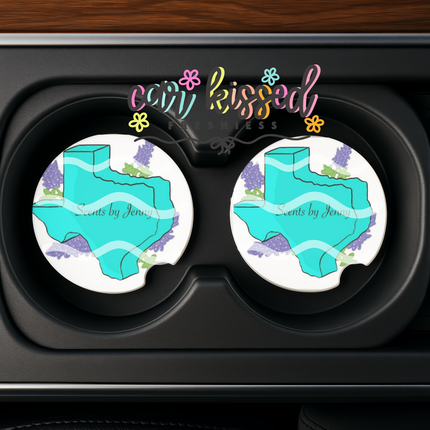Personal Logo Car Coaster Set