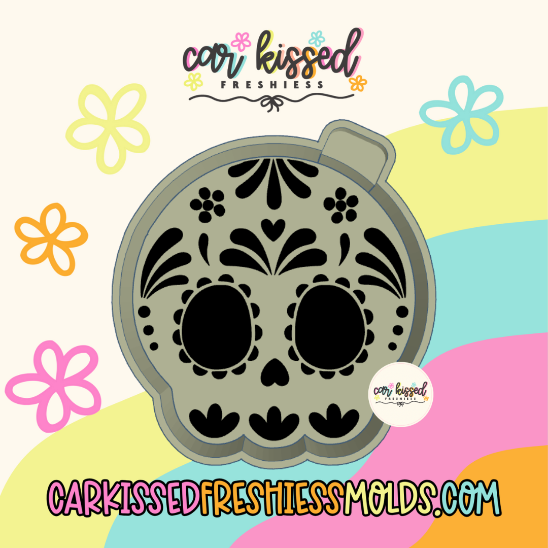 Sugar Skull Silicone Mold