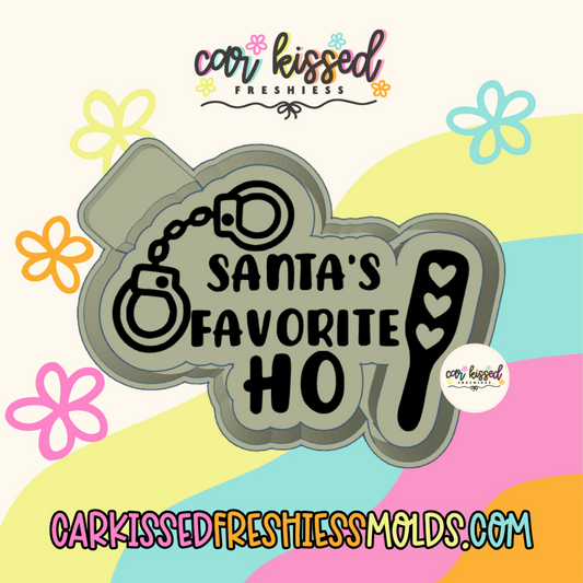 Santa’s Favorite Ho Silicone Mold